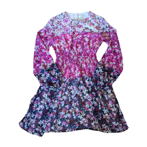 Eliza J Floral Multicolor Dress Size 6 – Fit & Flare Midi Style - Picture 1 of 4